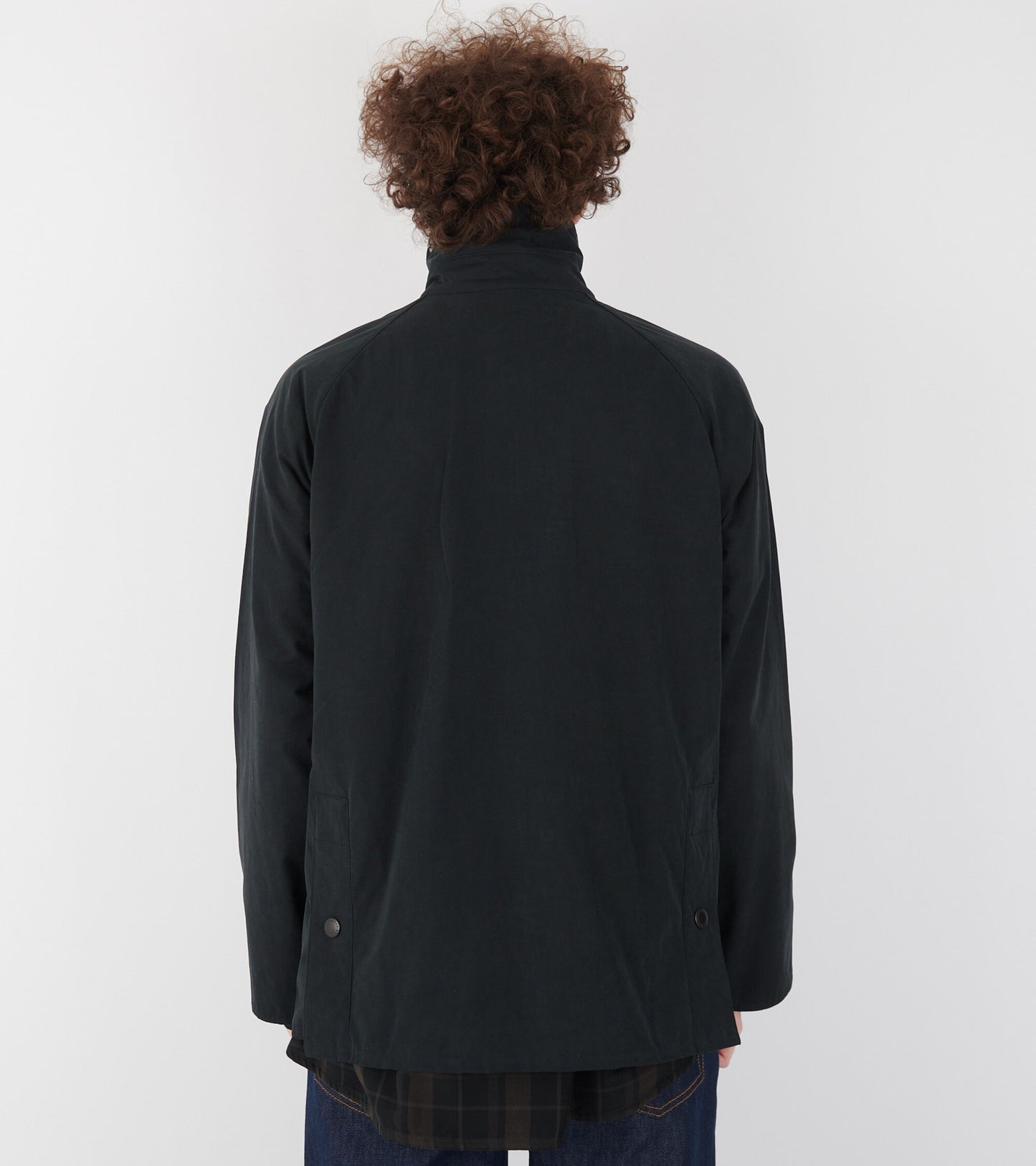 Bedale Peached Casual Jacket Black