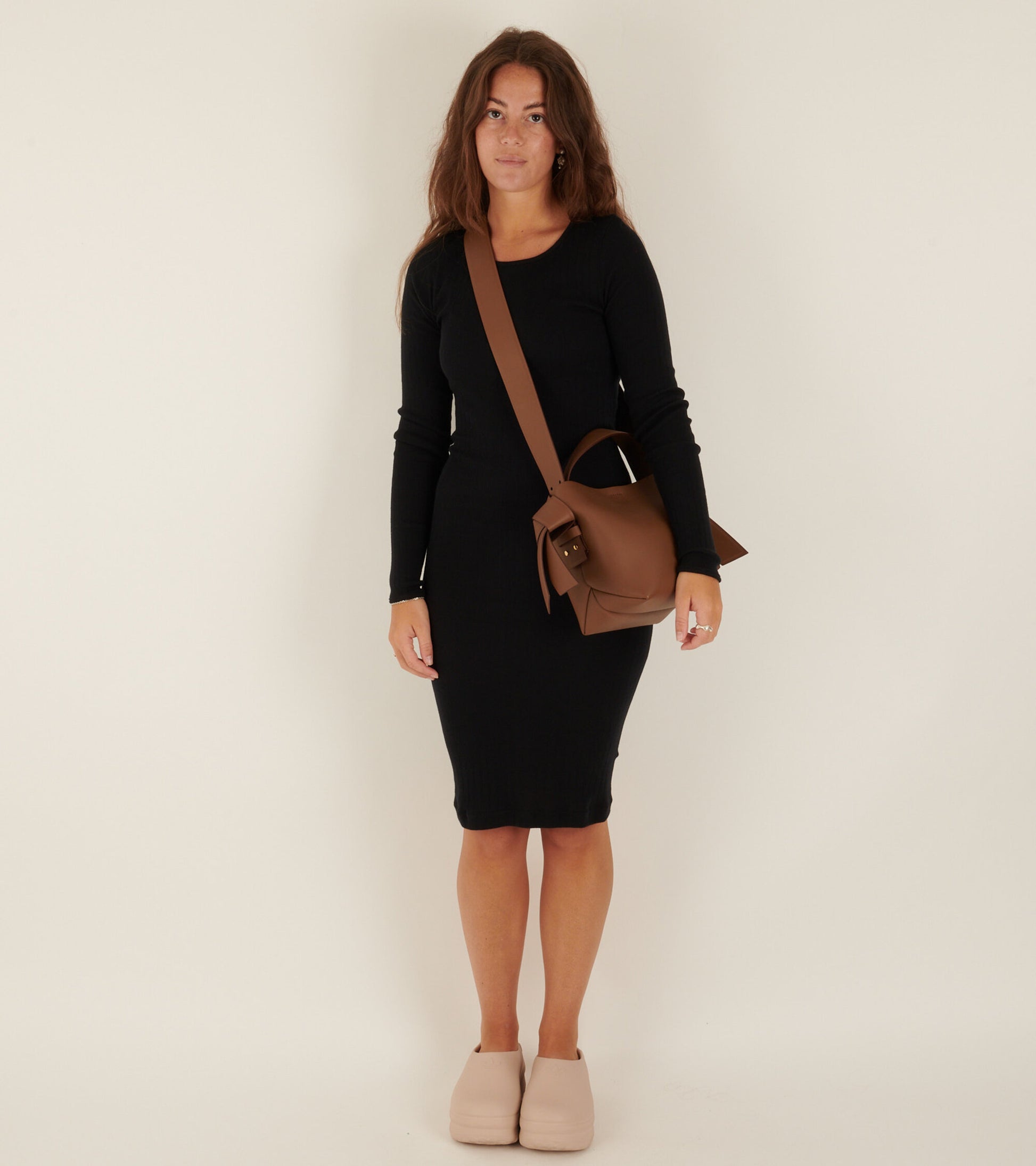 101 John Rib Dress Black