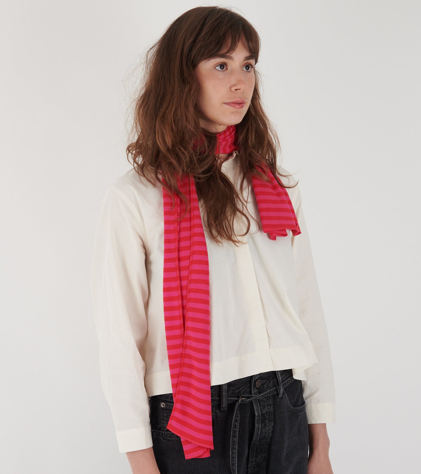 Scarf Interlock Red/Pink