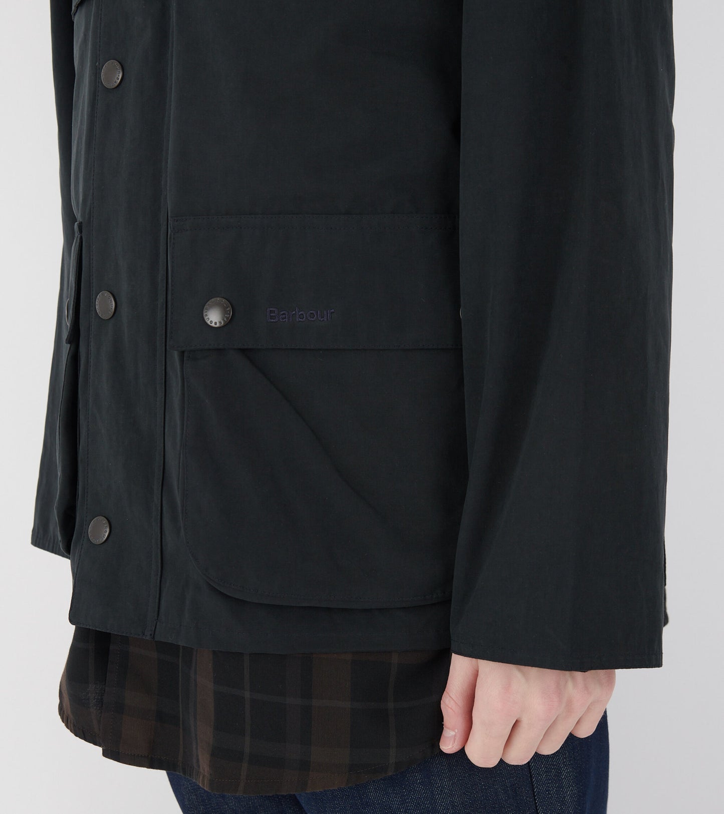 Bedale Peached Casual Jacket Black