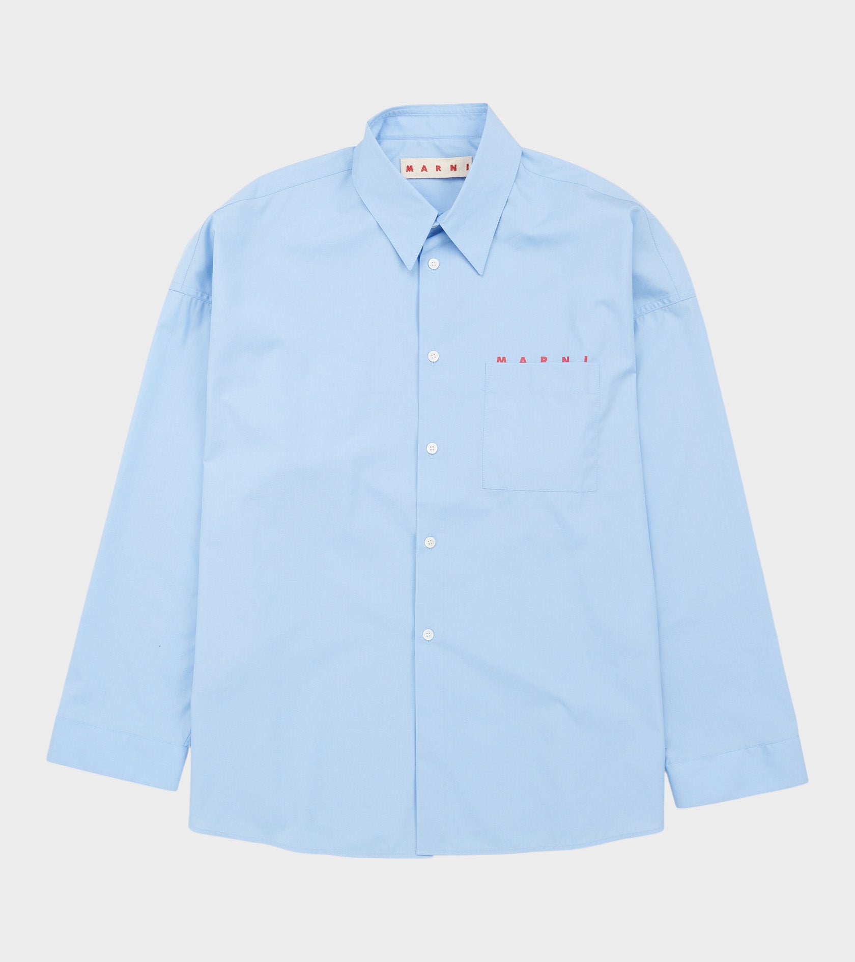 Poplin Shirt Iris Blue