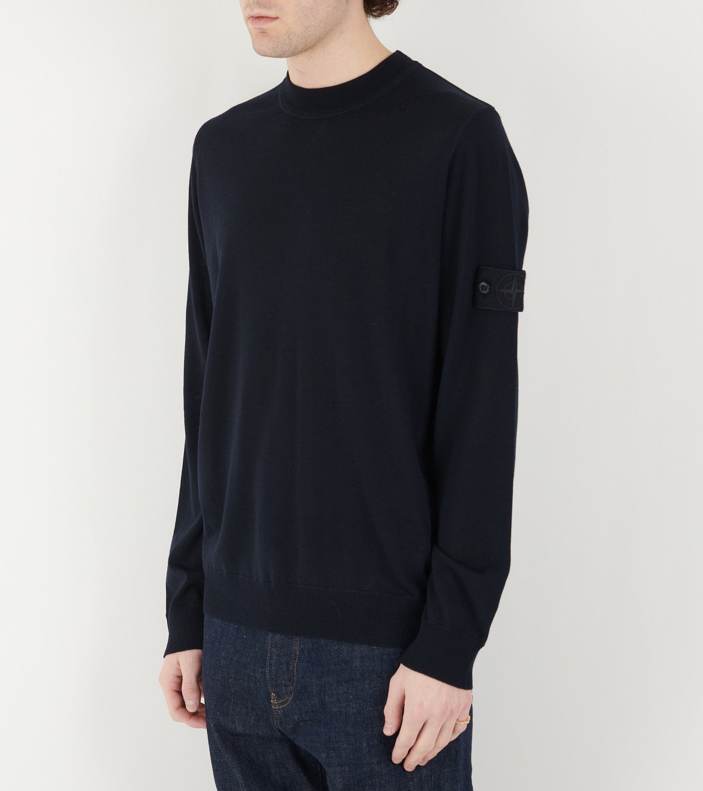 Ghost Lightweight Wool Knit Navy