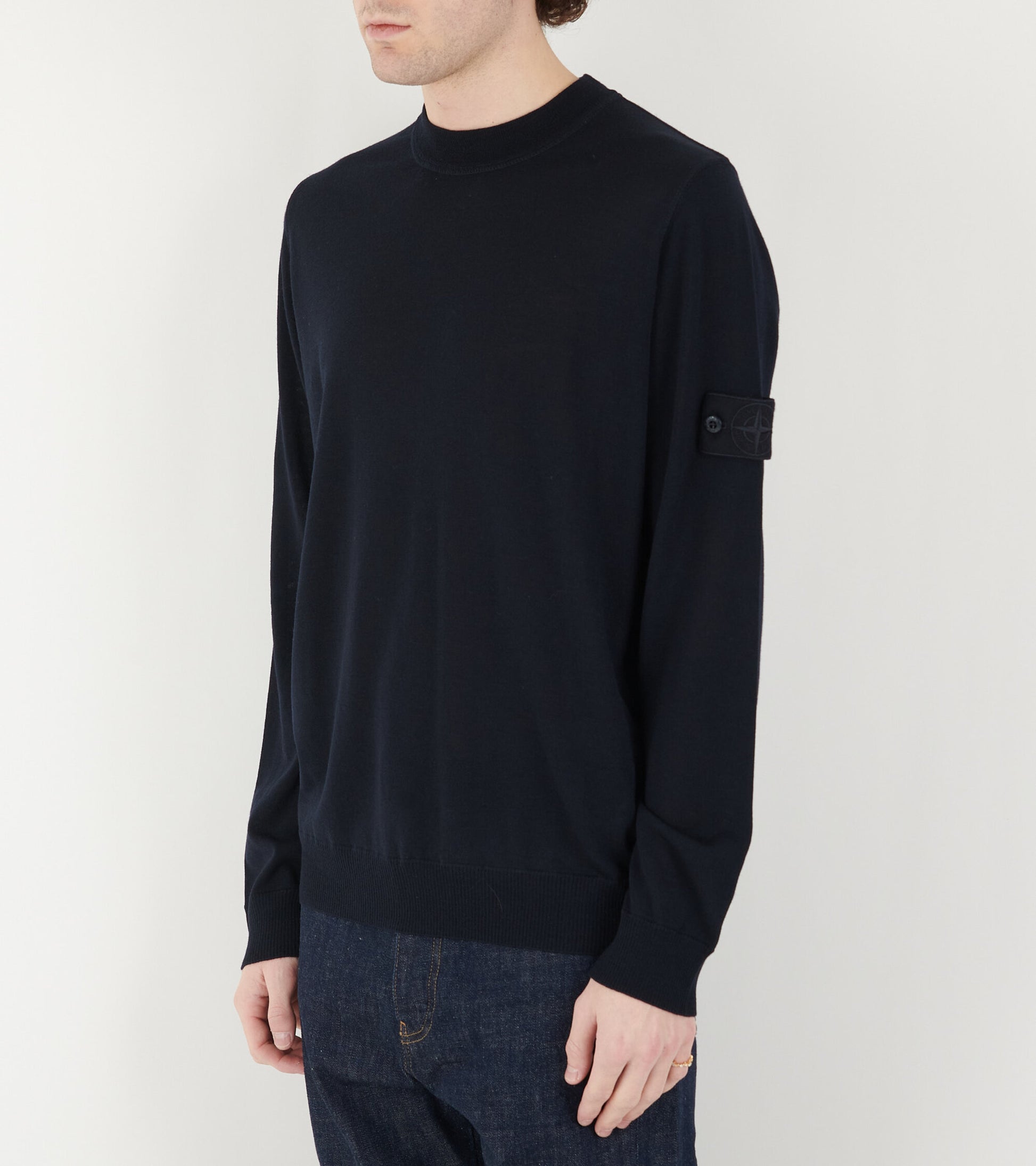 Ghost Lightweight Wool Knit Navy