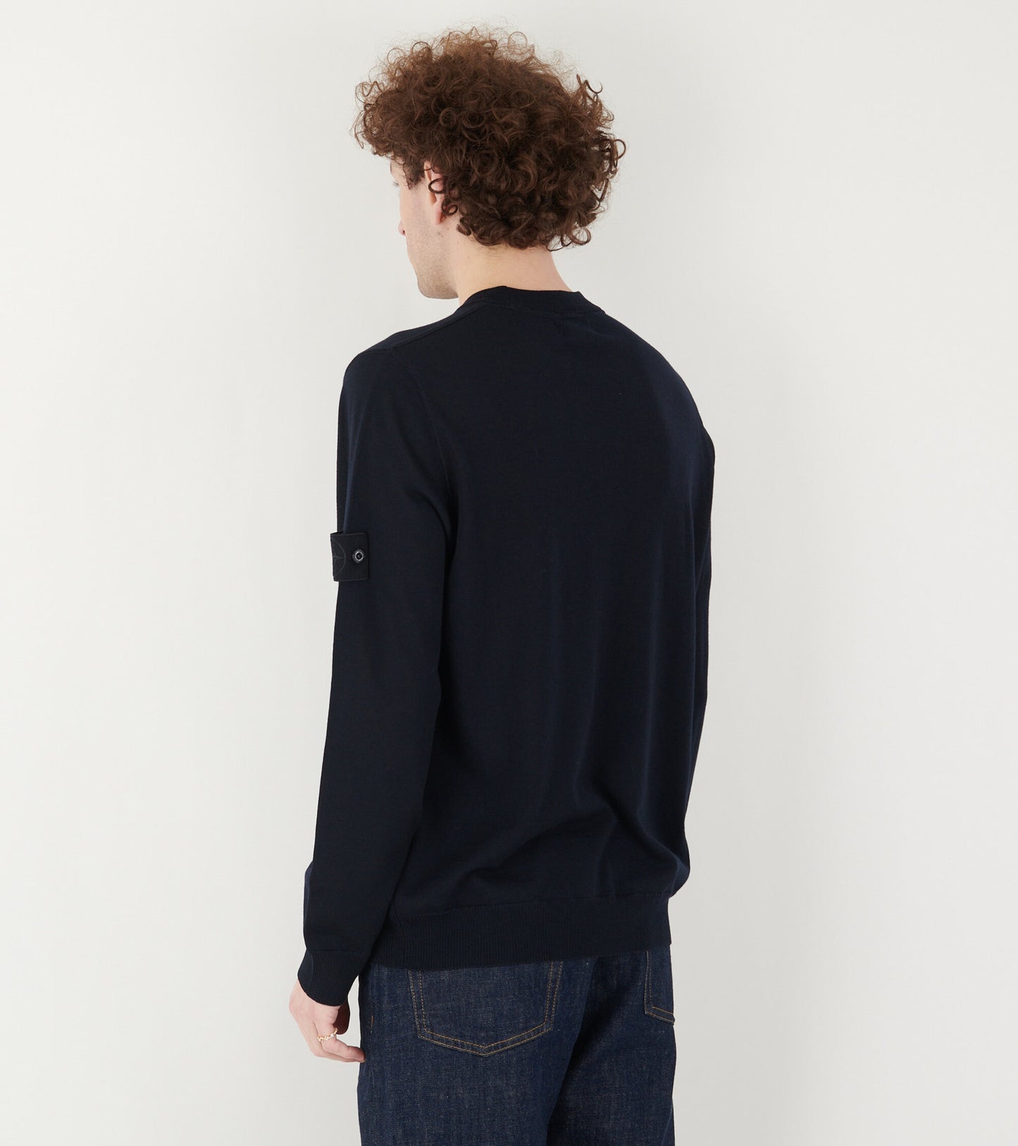 Ghost Lightweight Wool Knit Navy
