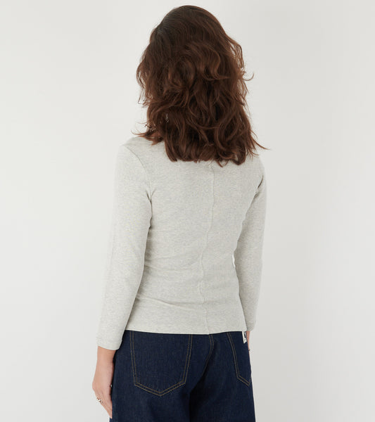 Steffi Tee Heather Grey