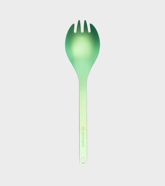 Titanium Spork Green