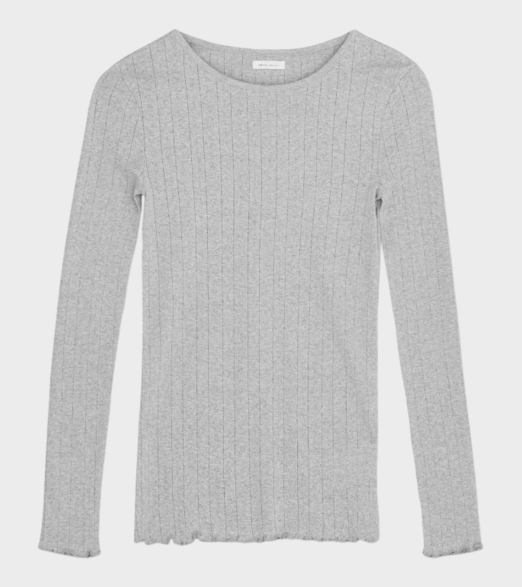 Edie Blouse Grey Melange