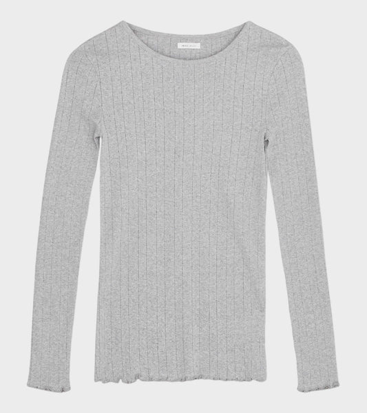 Edie Blouse Grey Melange