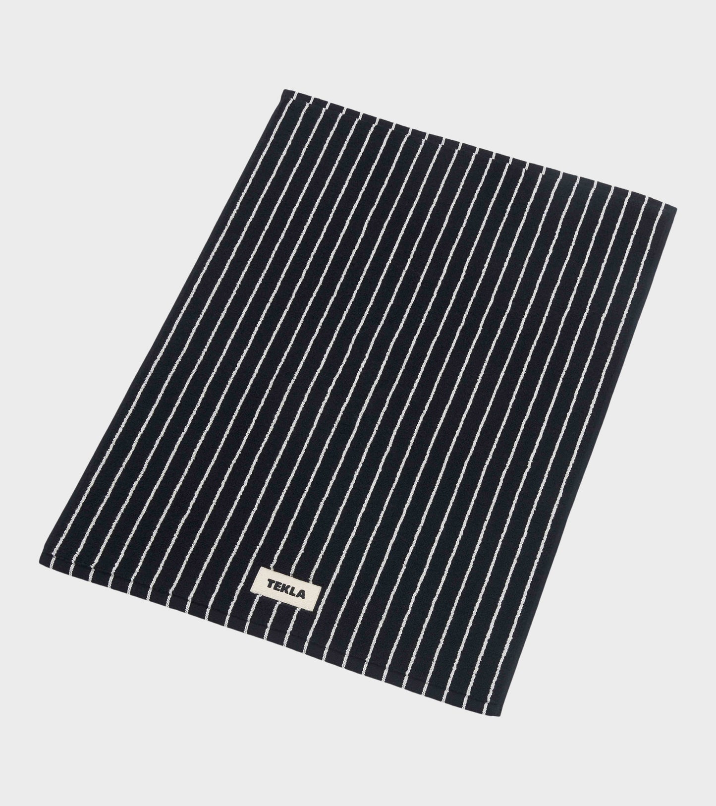 Bath Mat 50x70 Black Stripes