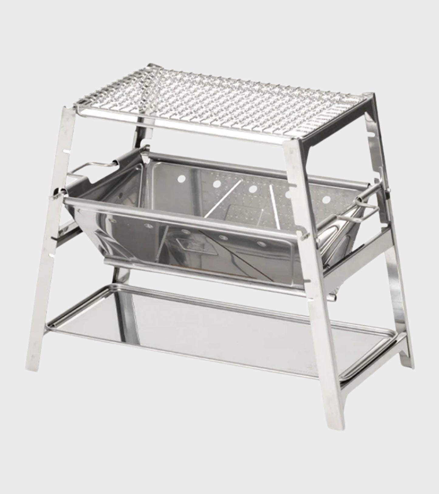 Takibi Solo Fireplace Silver