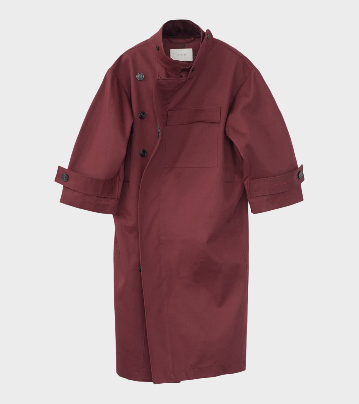Water Resistant Coat Burgundy