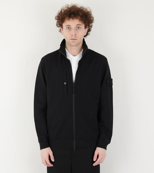 Ghost High Neck Zipper Black