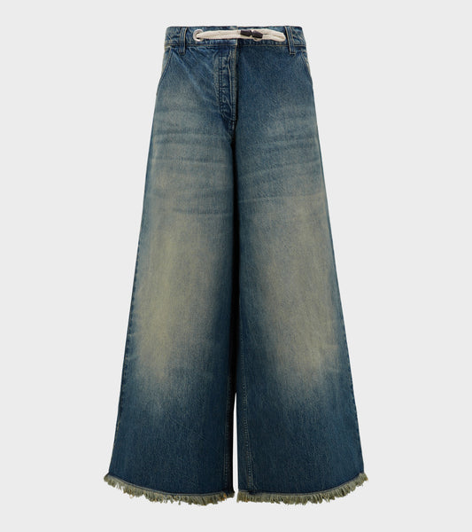 Palm Angels Boxy Jeans Blue