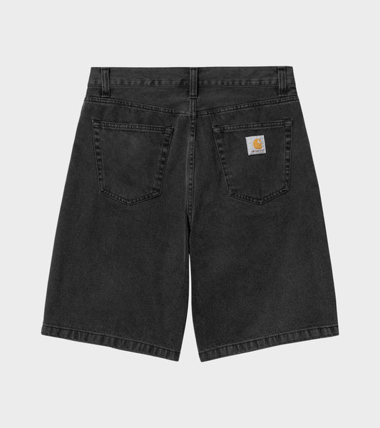 Landon Shorts Stone Washed Black