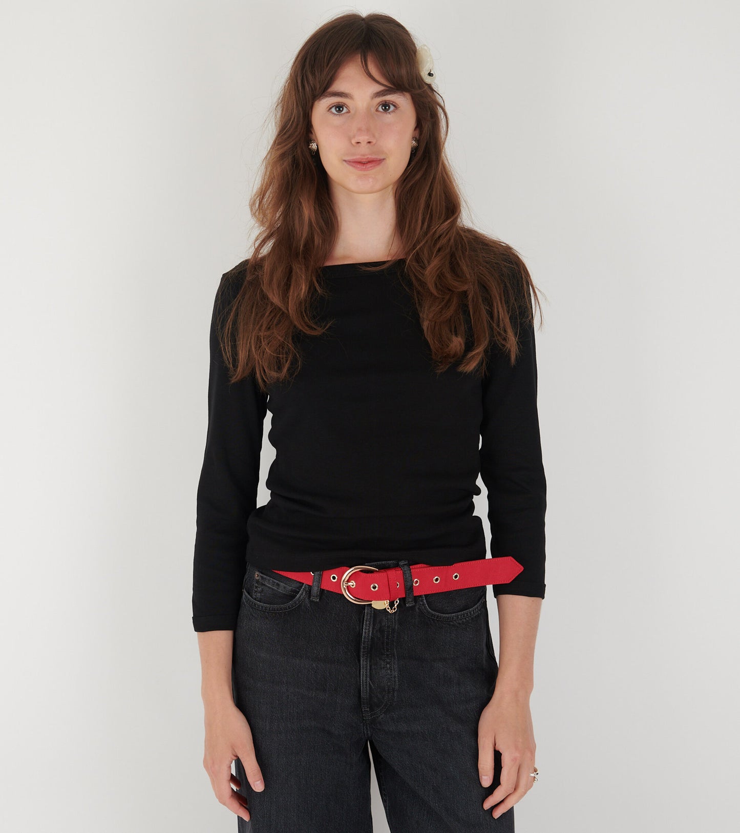 Steffi Tee Black