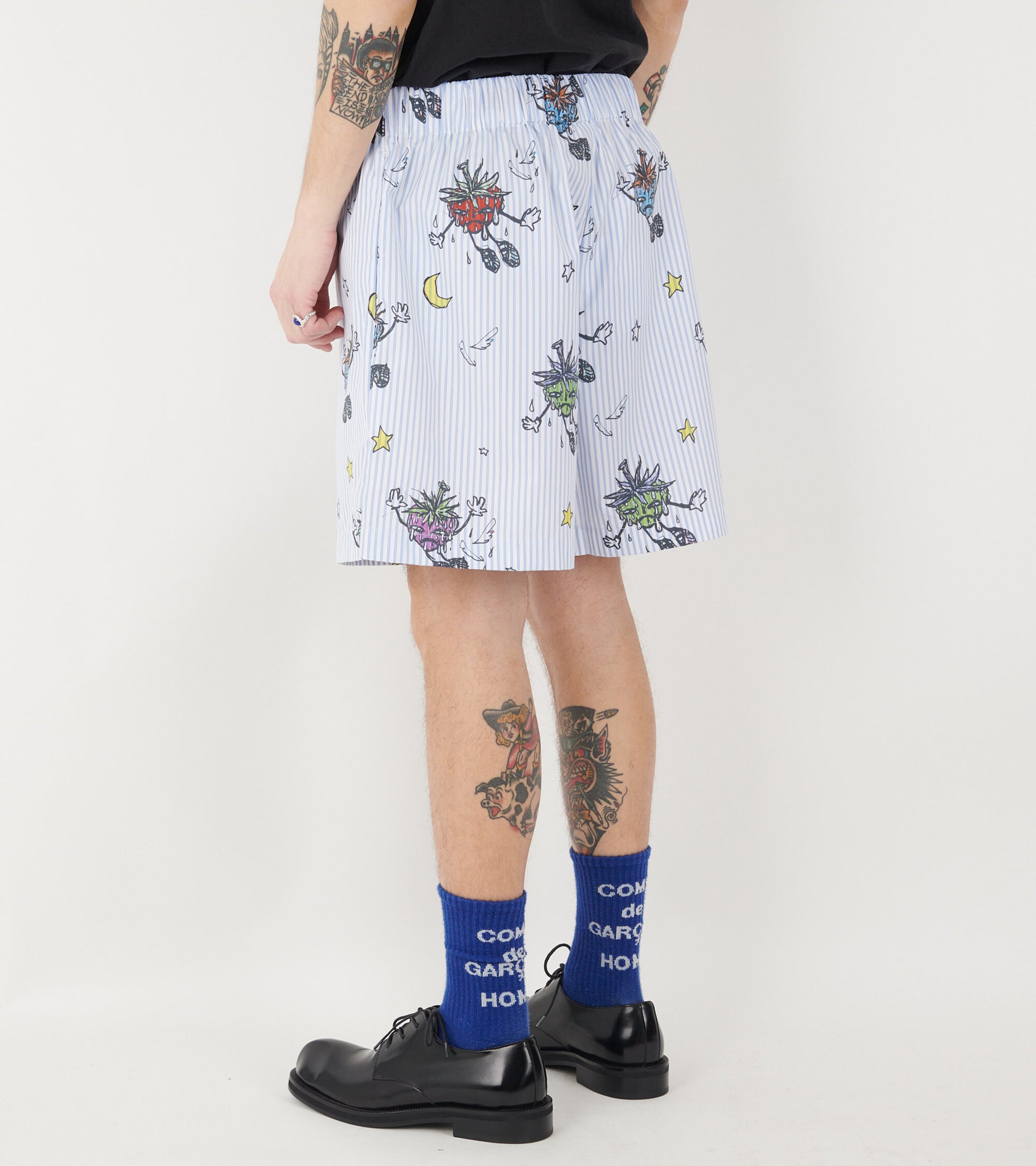 Strawbabies Shorts Blue/White