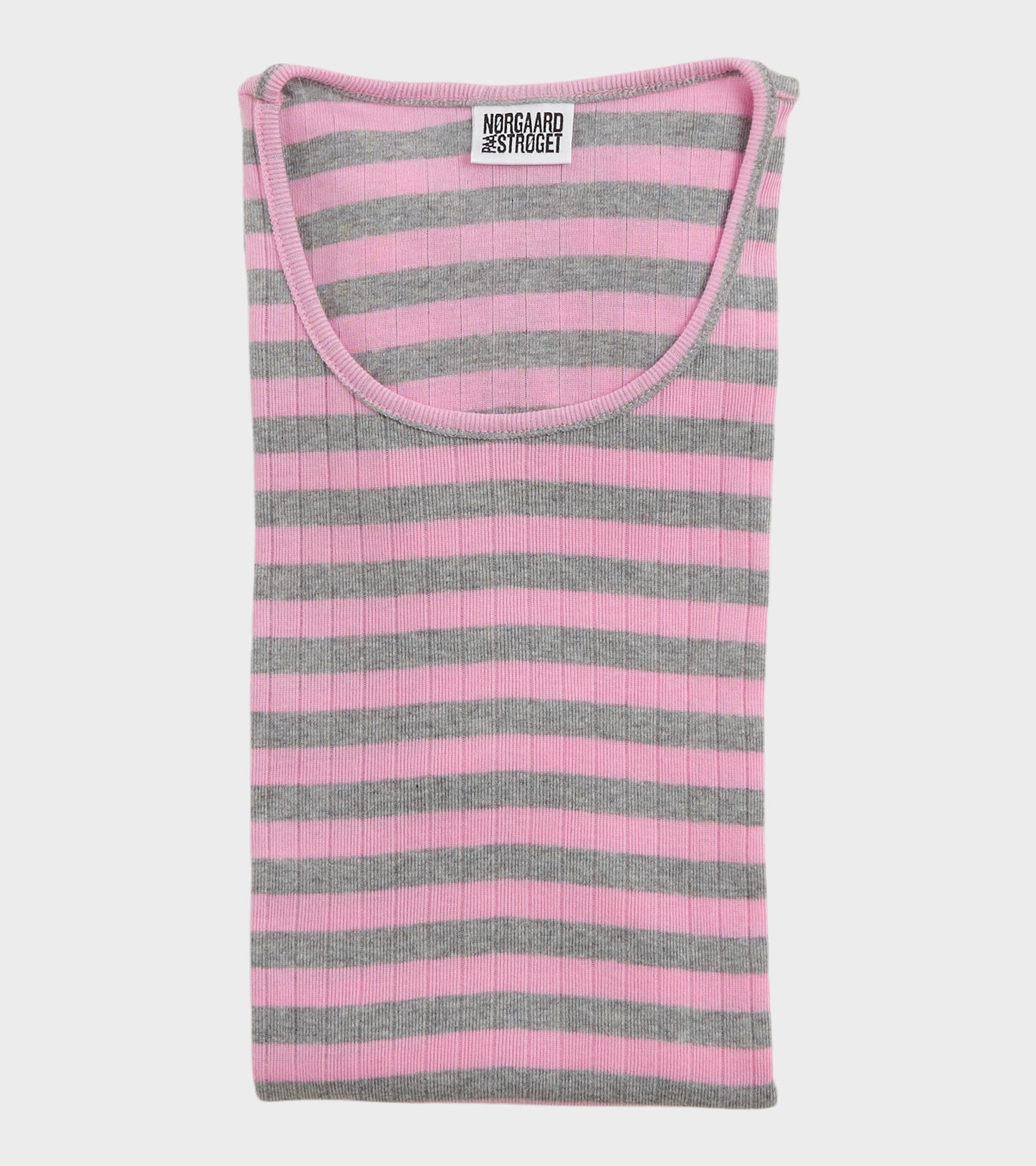 101 Rib Extra Light Pink/Grey Melange