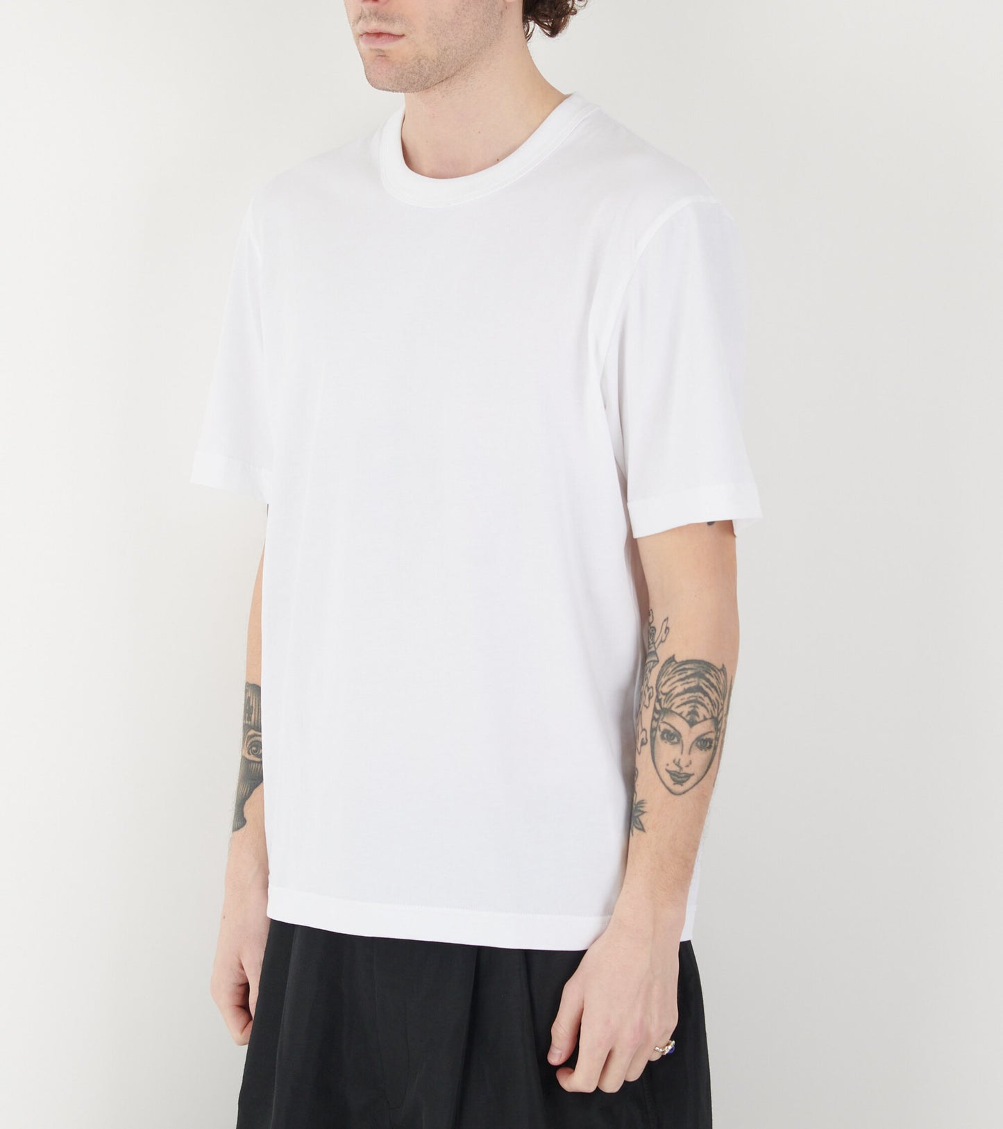 Seam Tee White