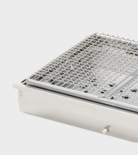 Stainless Half Grill Pro Silver