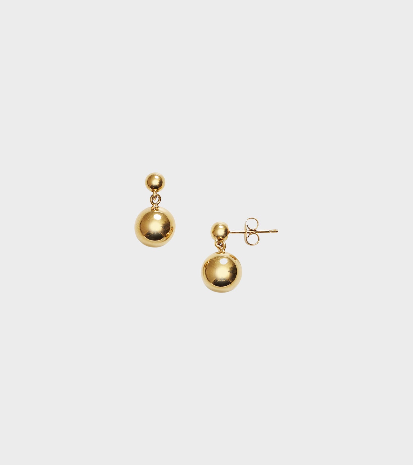 Drop Of Gold Earring