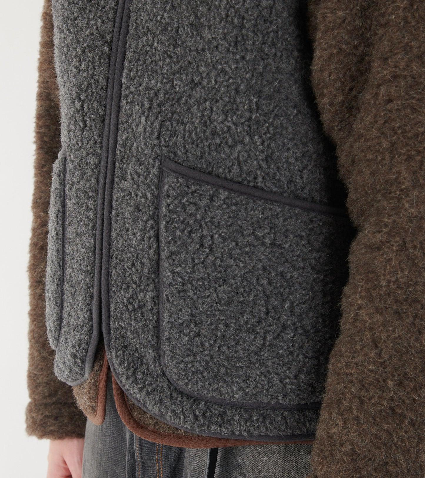 Zip Vest Graphite