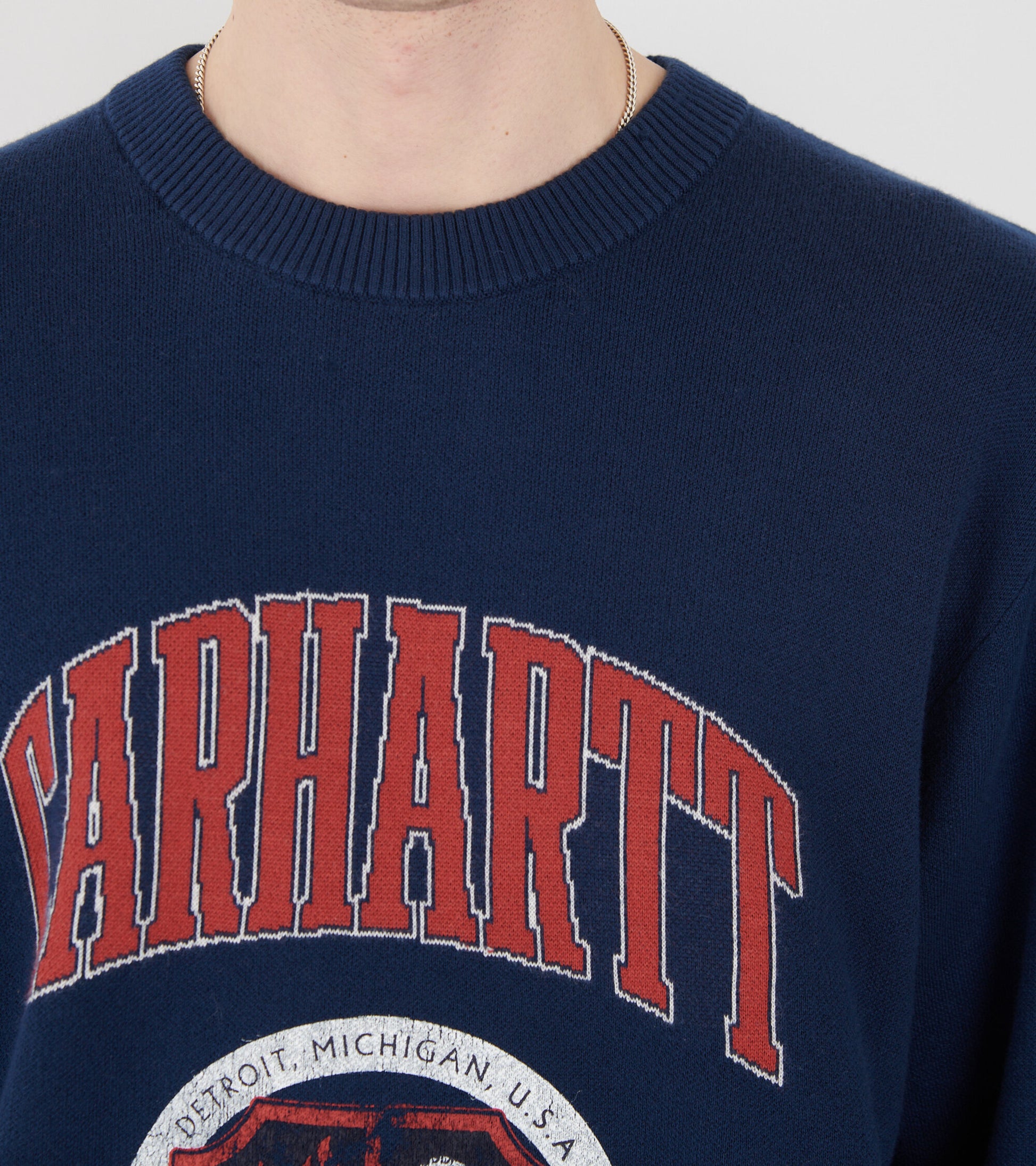 Library College Sweater Ink