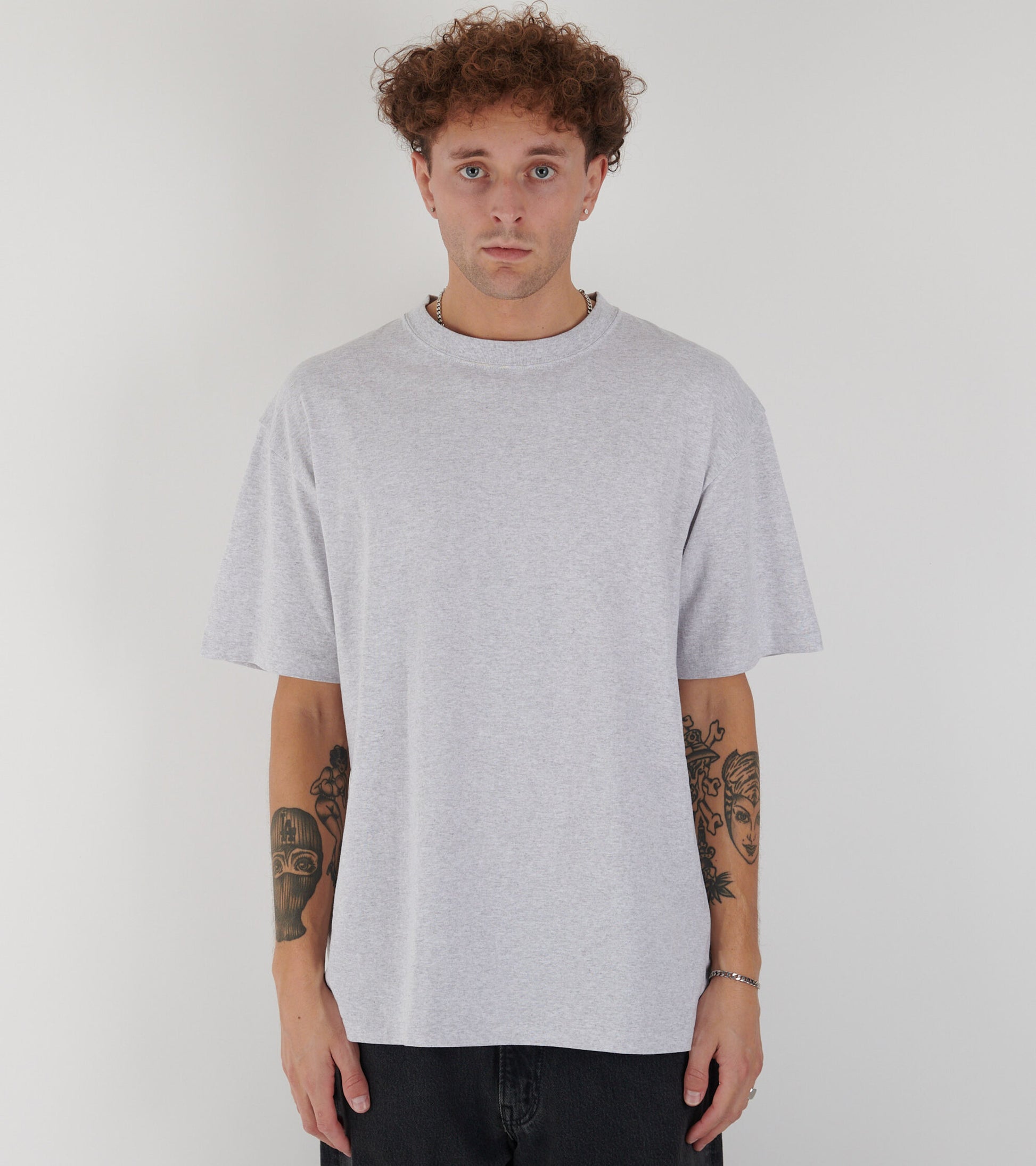 Just Tee Heather Grey