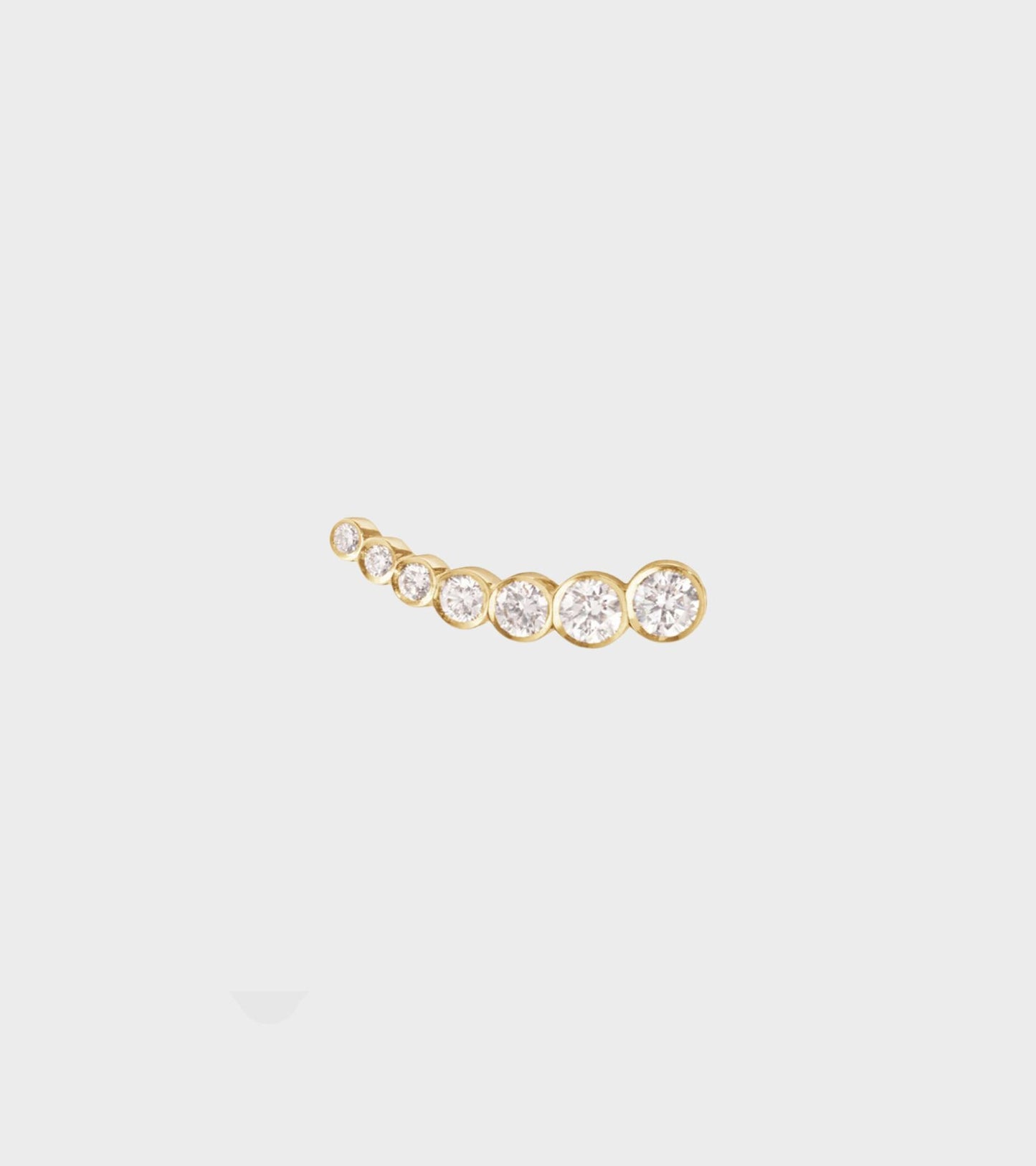 Petite Croissant de Lune Left Gold