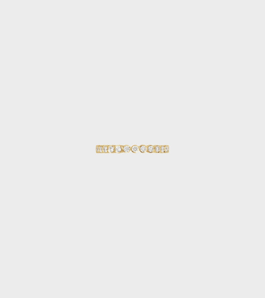 Cher Croissant Ring Gold