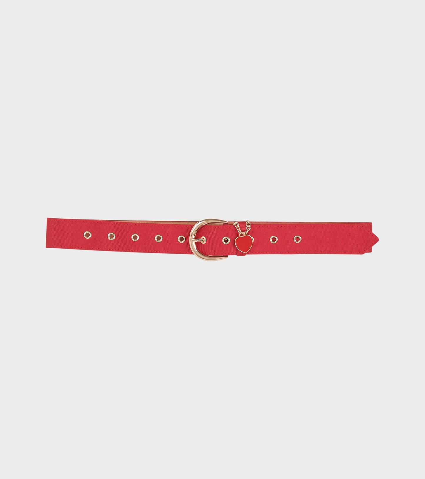 Snoopy Belt Bright Red