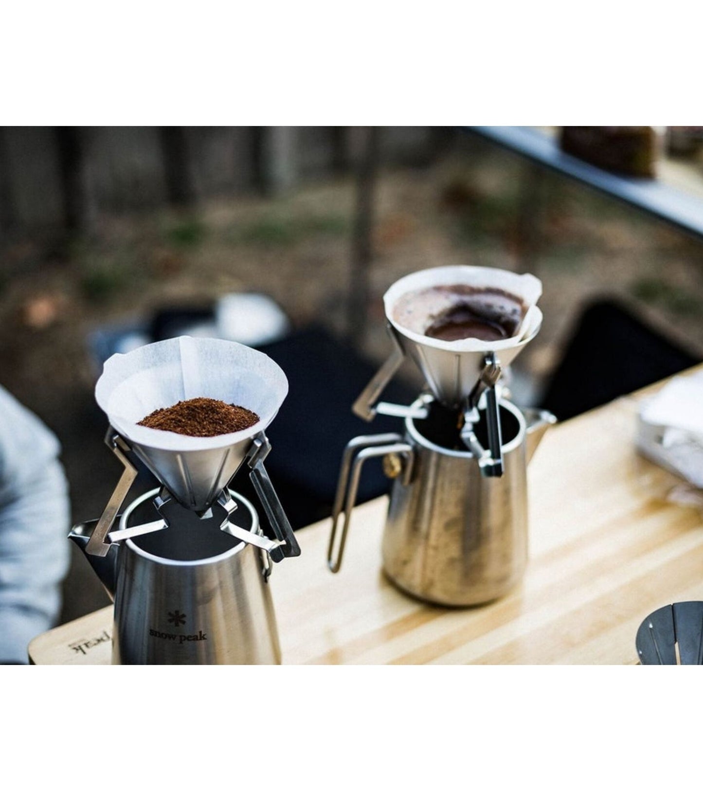 Field Barista Coffee Dripper Silver