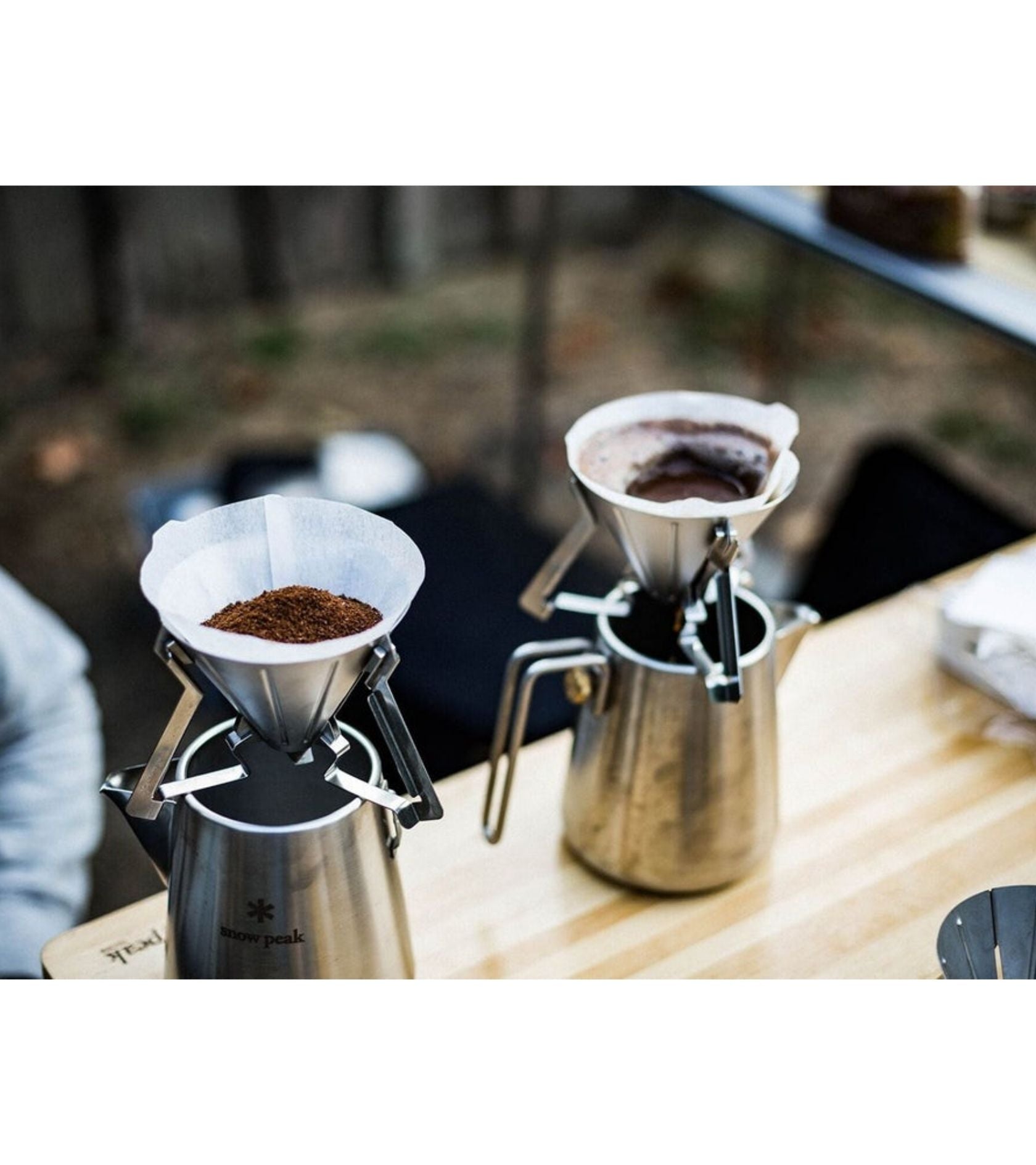 Field Barista Coffee Dripper Silver