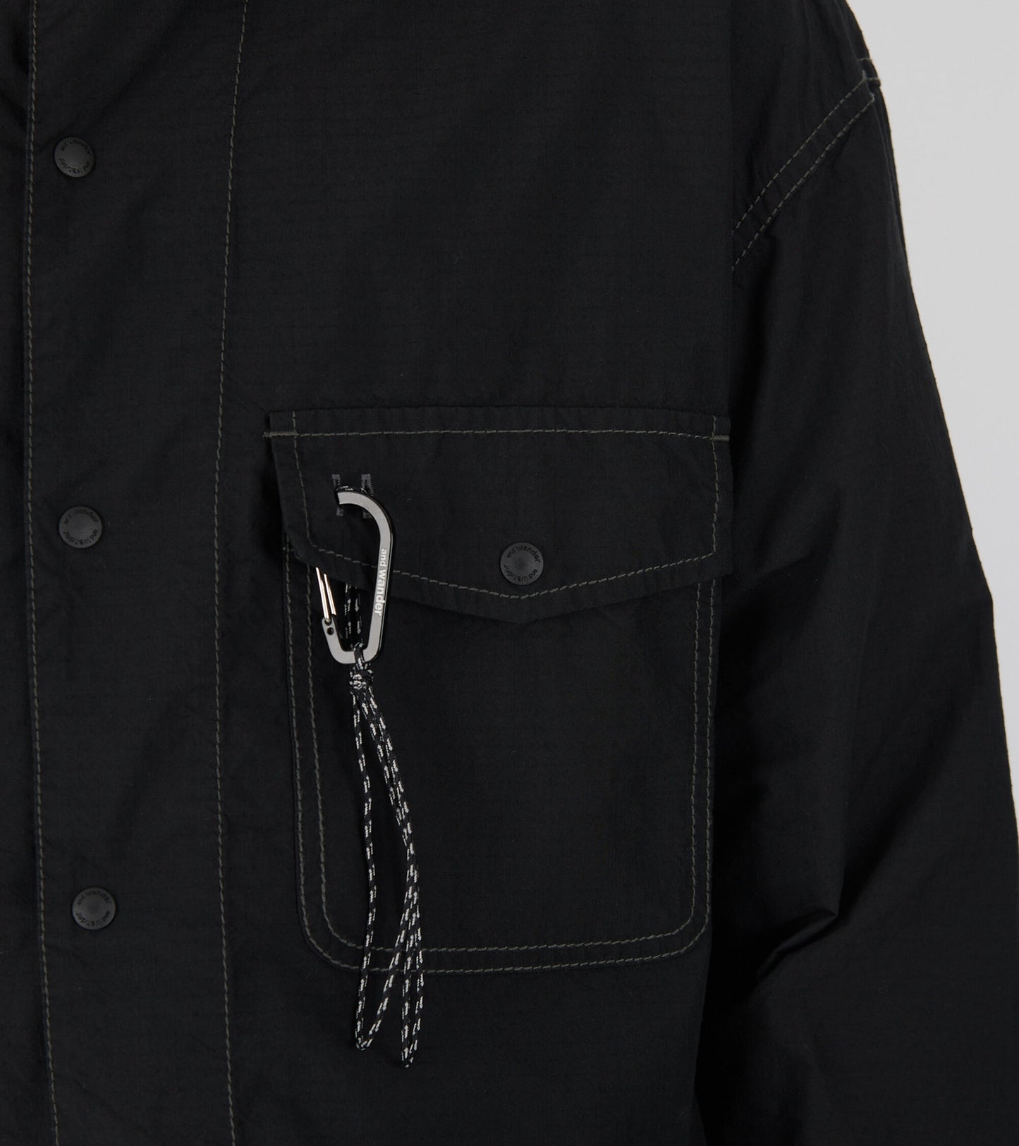 Cordura Cotton Ripstop Shirt Jacket Black