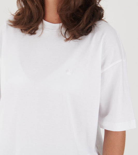 W S/S Chester T-shirt White