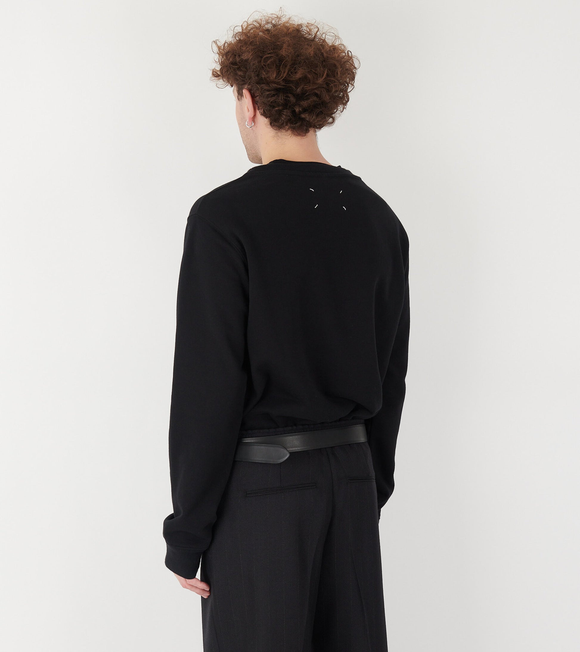 Basic Cotton Sweat Black