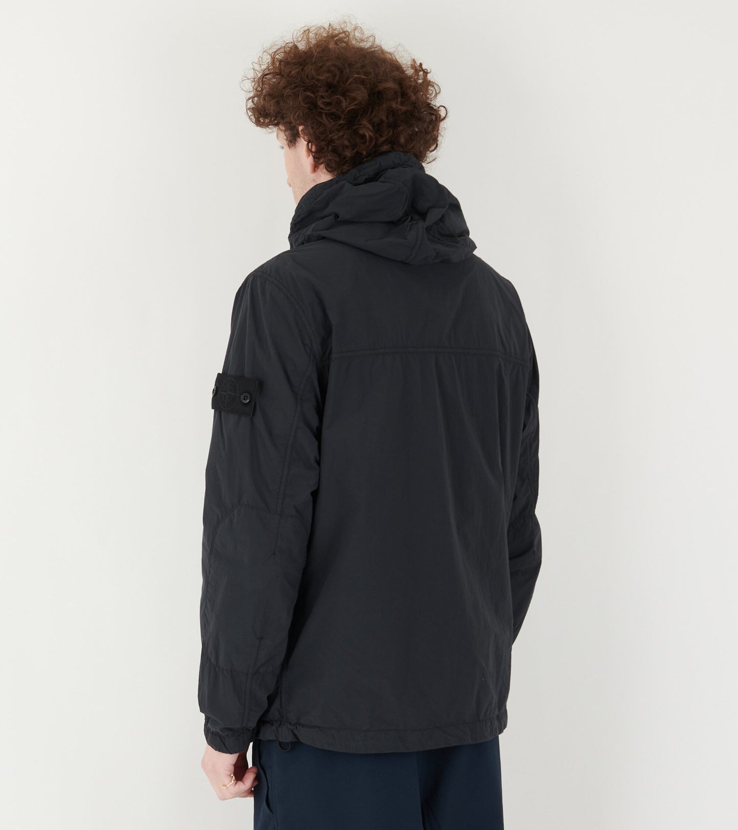 Ghost Nylon Smerigliato Jacket Black