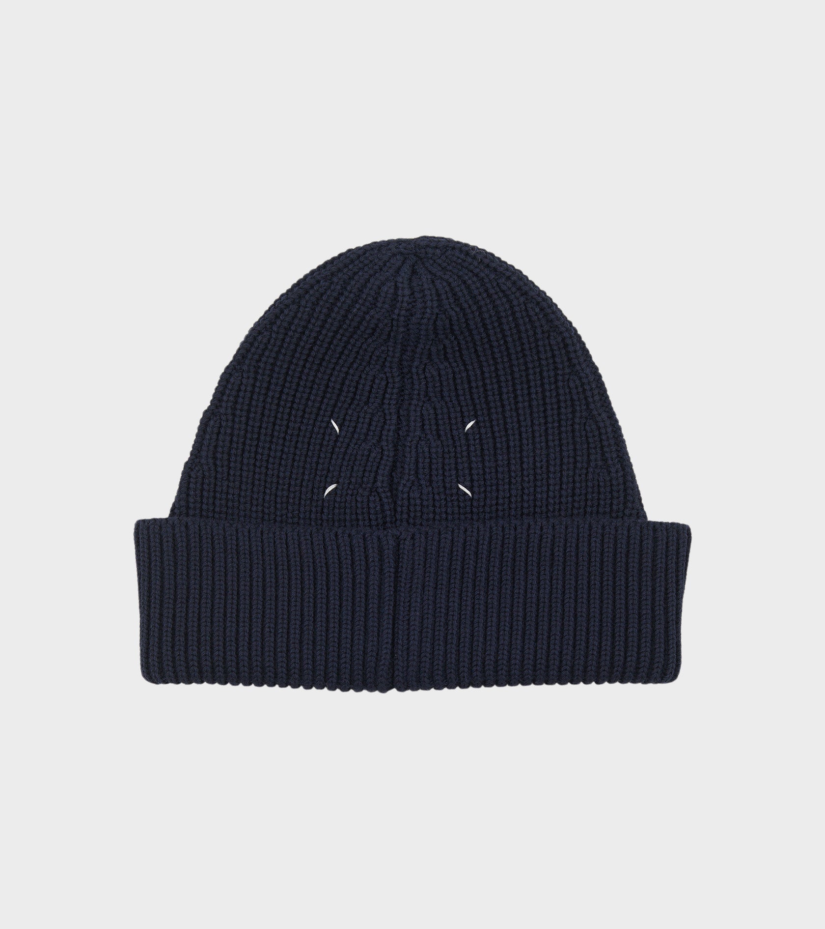 Wool Mix Beanie Navy