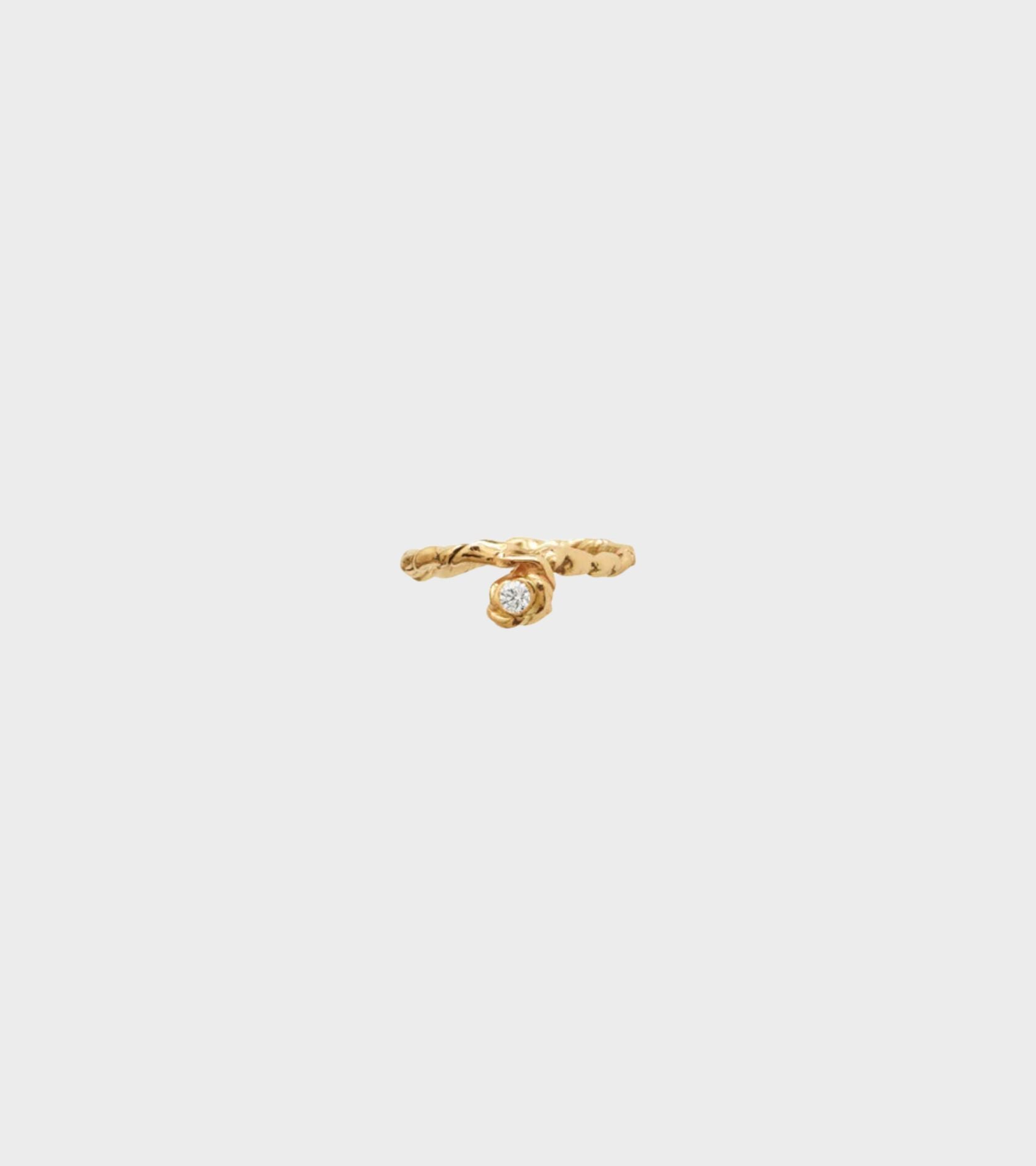 Twiggy Diamond Ring Gold