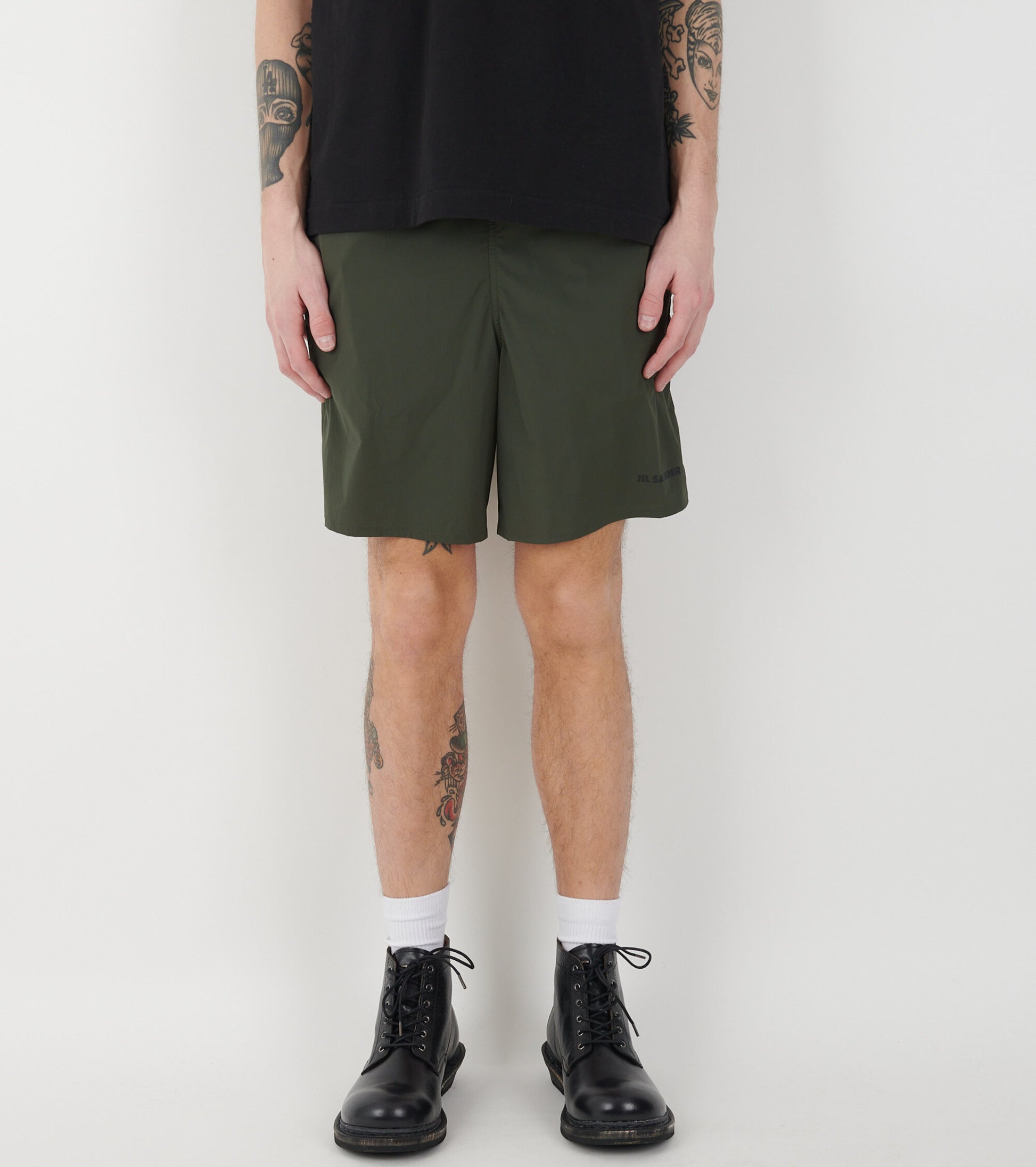 Short Boxer Thyme Green