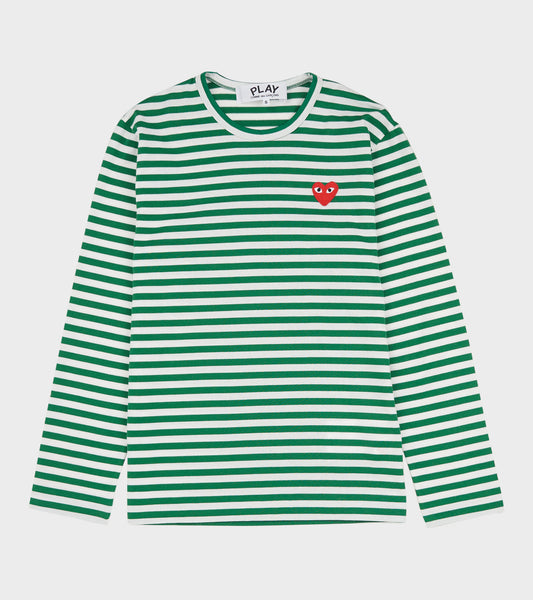 U Striped LS T-shirt Green