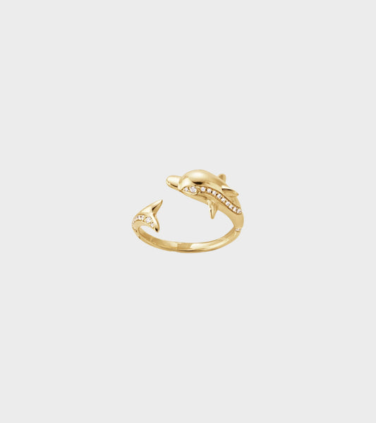 Dauphin Taylor Ring Gold