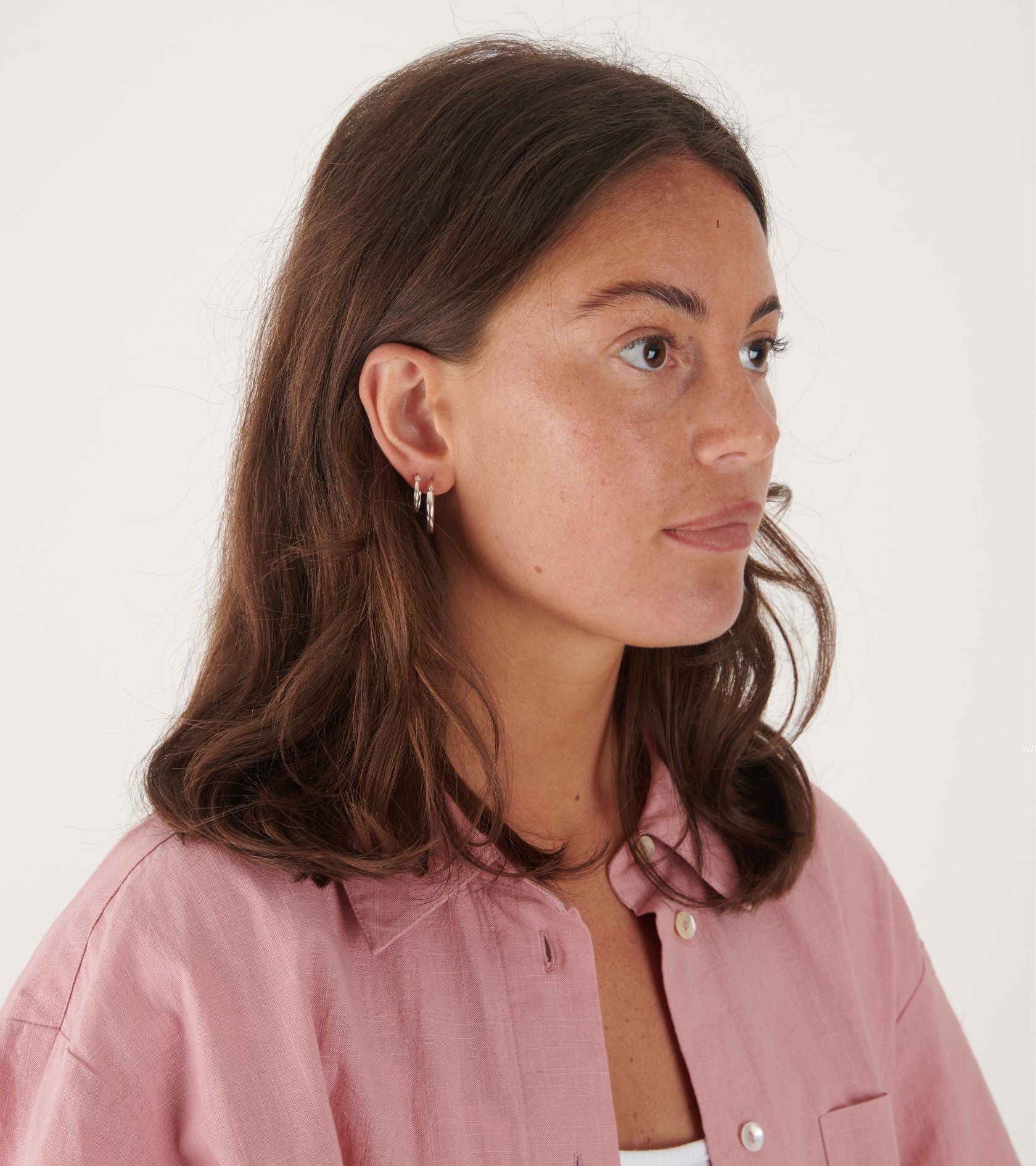 Chubby Hoop I Silver