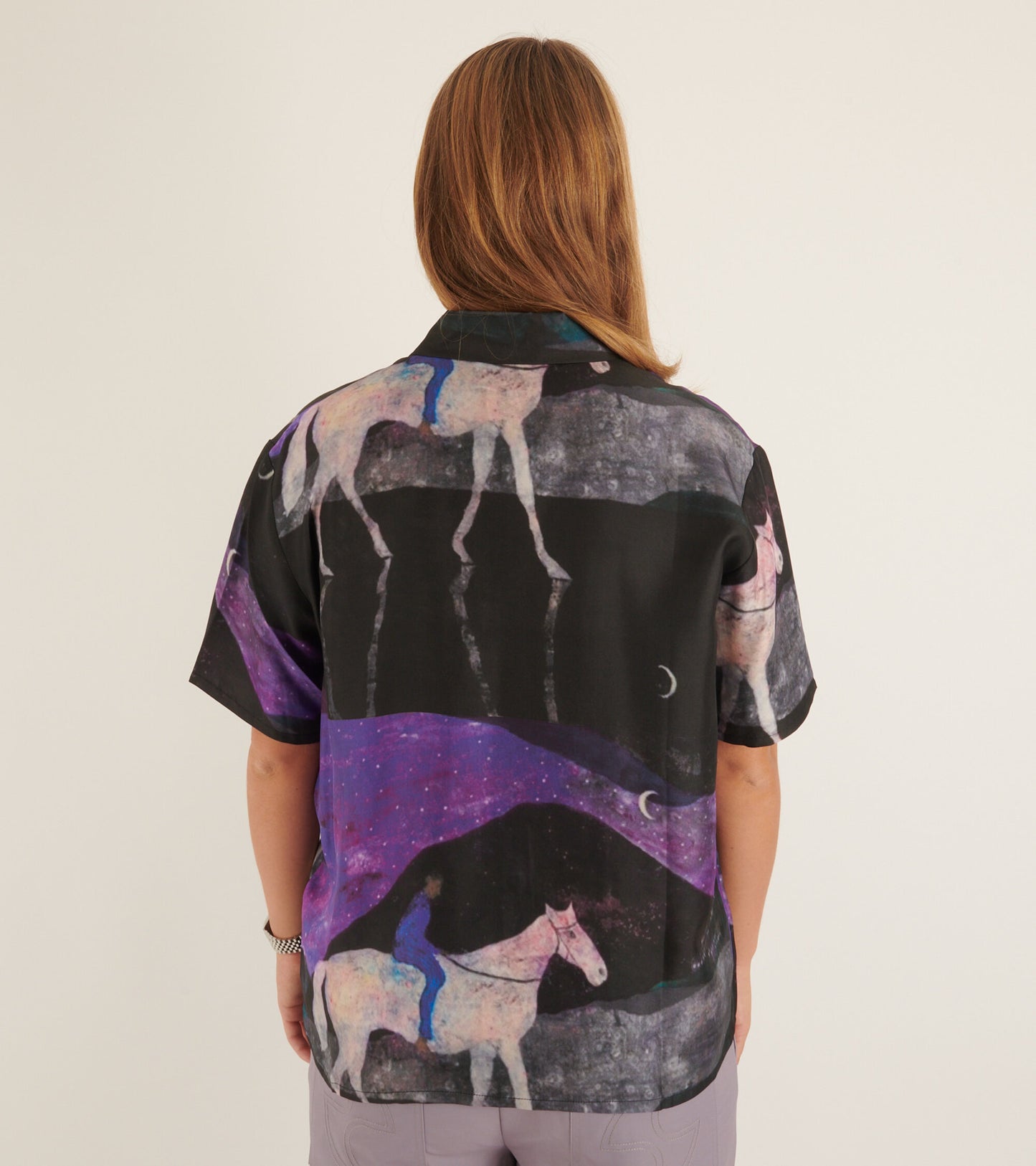Tony Unisex Shirt Purple Mix