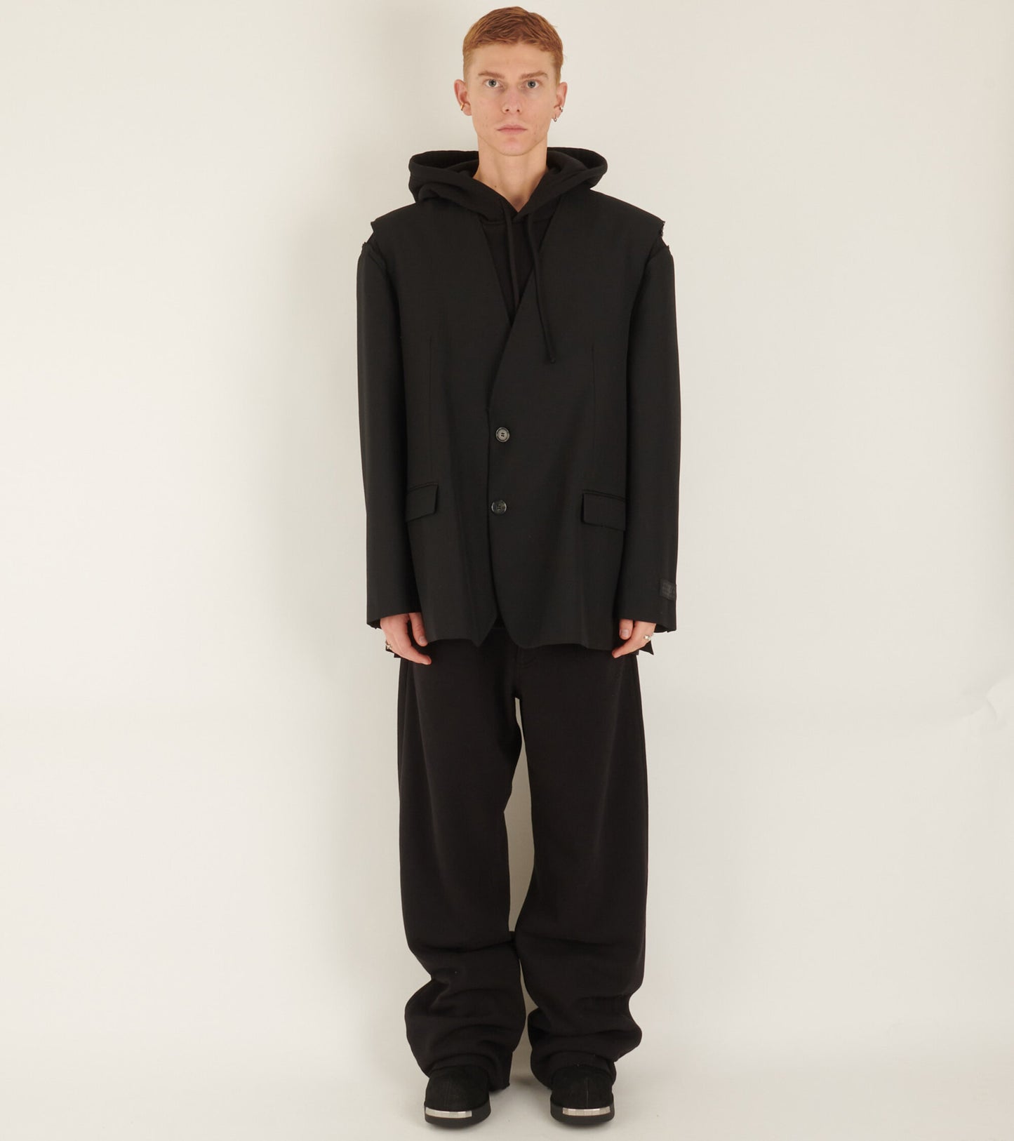 M Tailored Vest Black