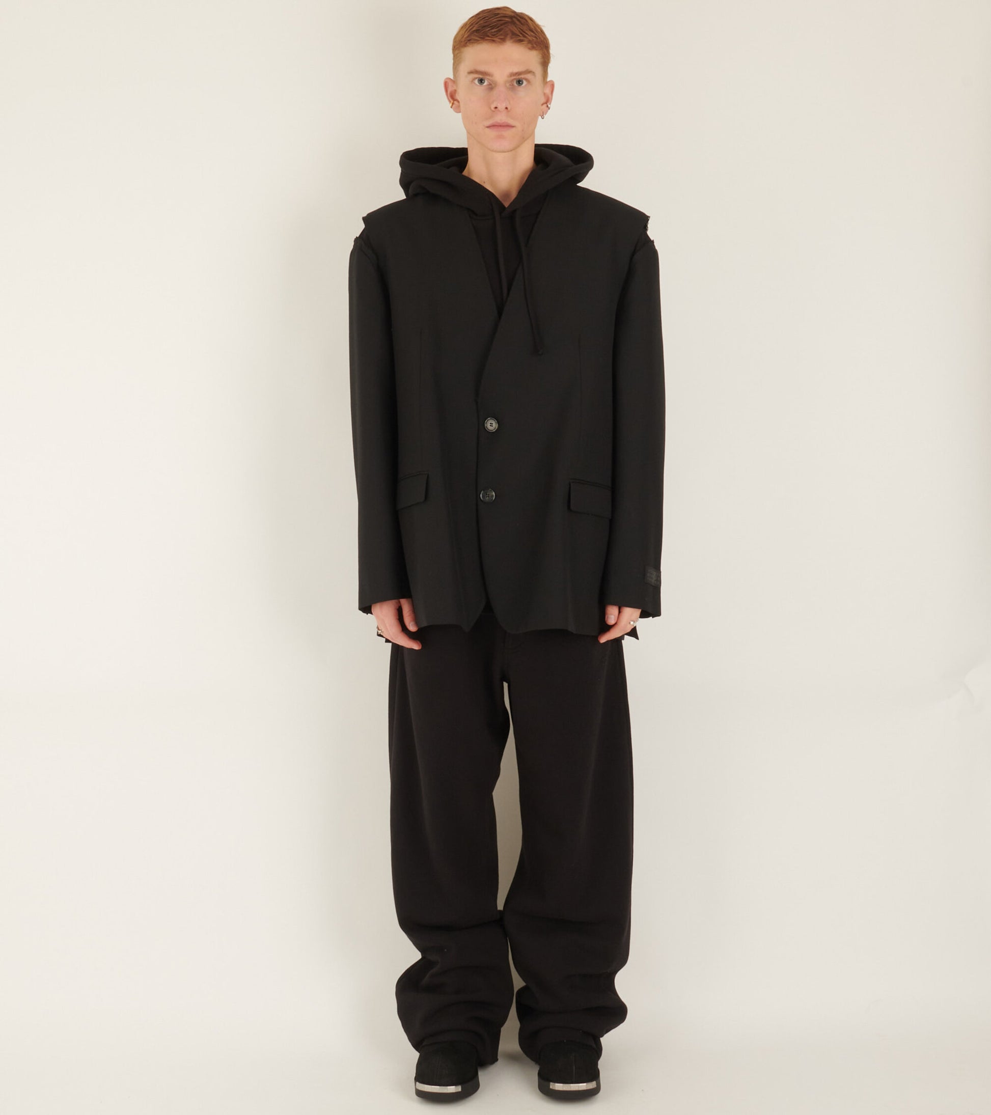 M Tailored Vest Black