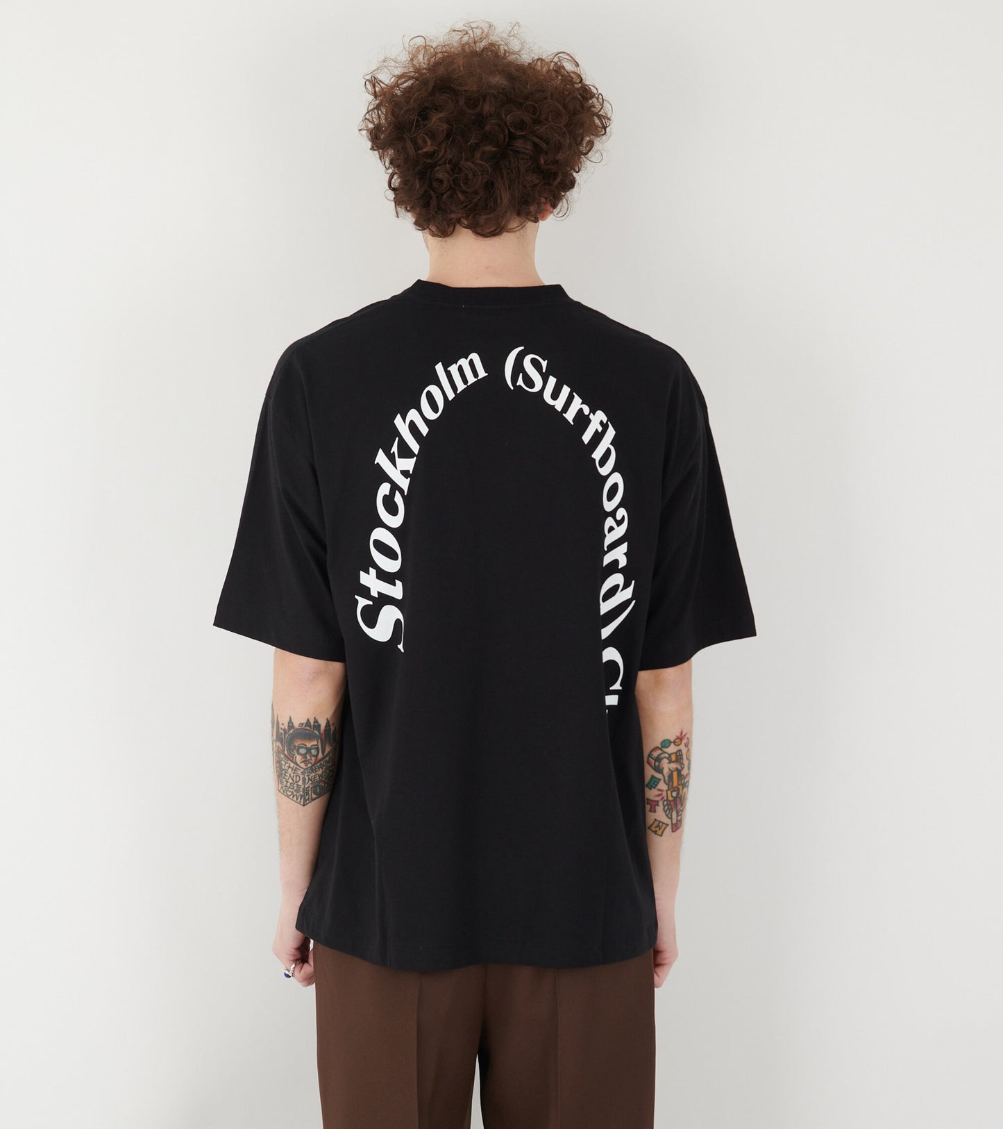 Back Logo T-shirt Black