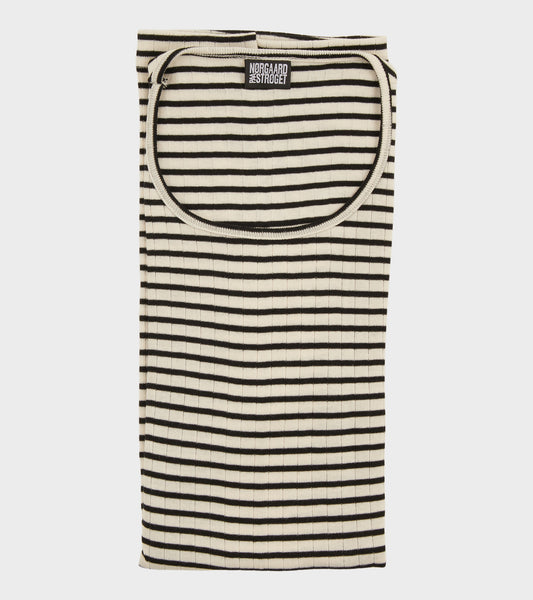 101 Rib Ecru/Black