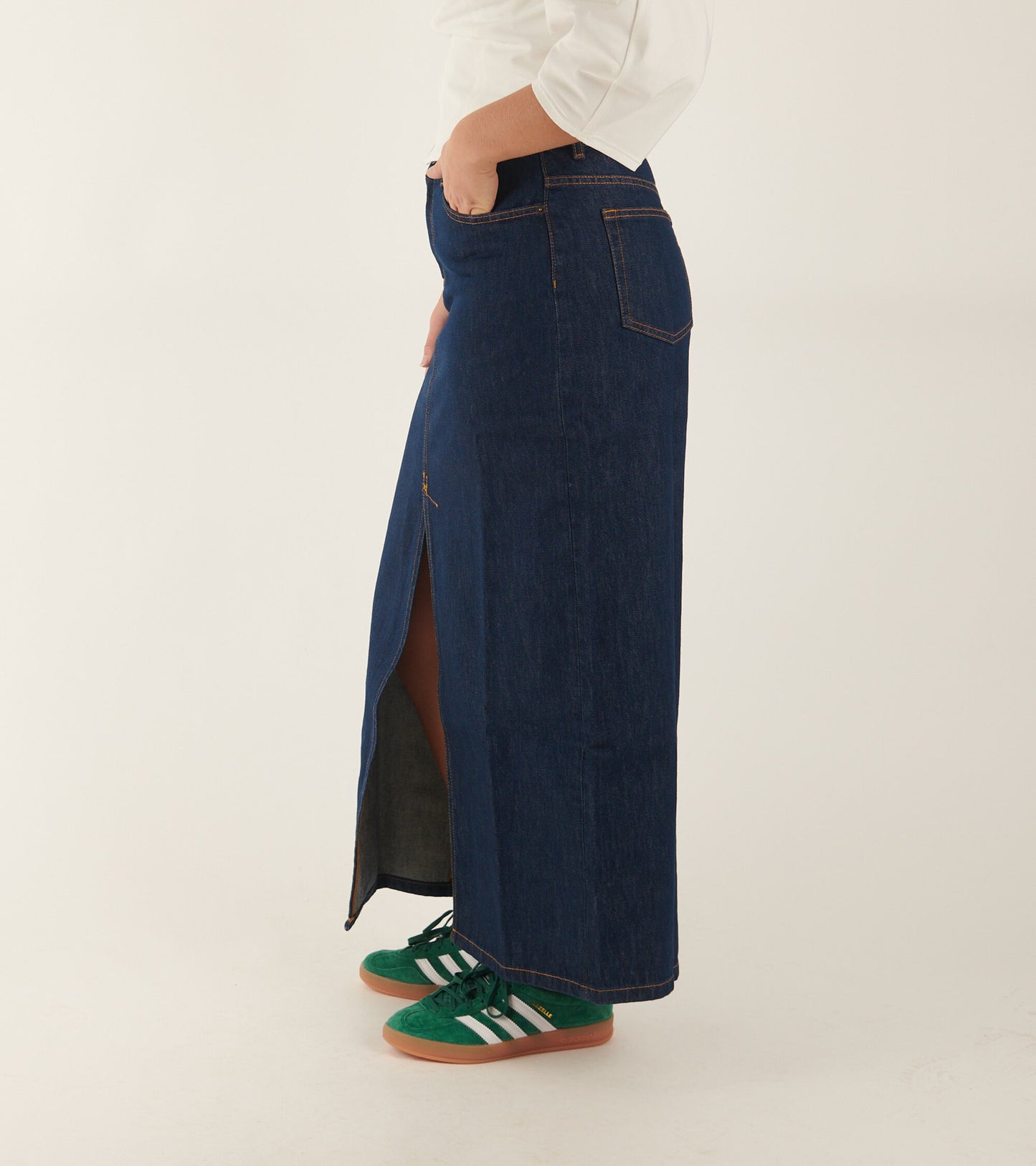 Garance Skirt Blue Rinse