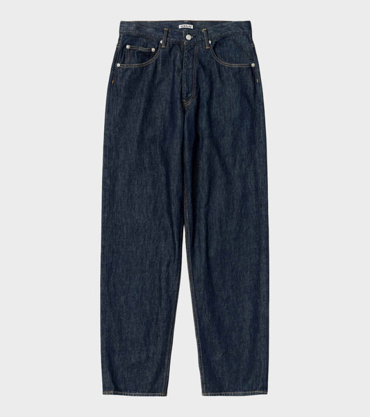 Hard Twist Denim Wide Pants Indigo