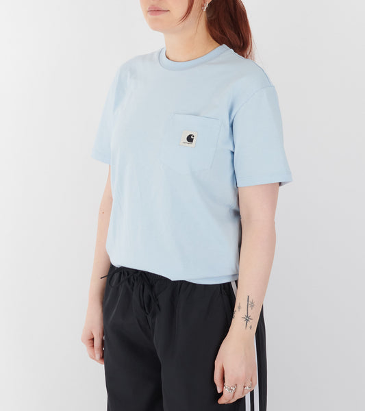W S/S Pocket T-shirt Air Sky